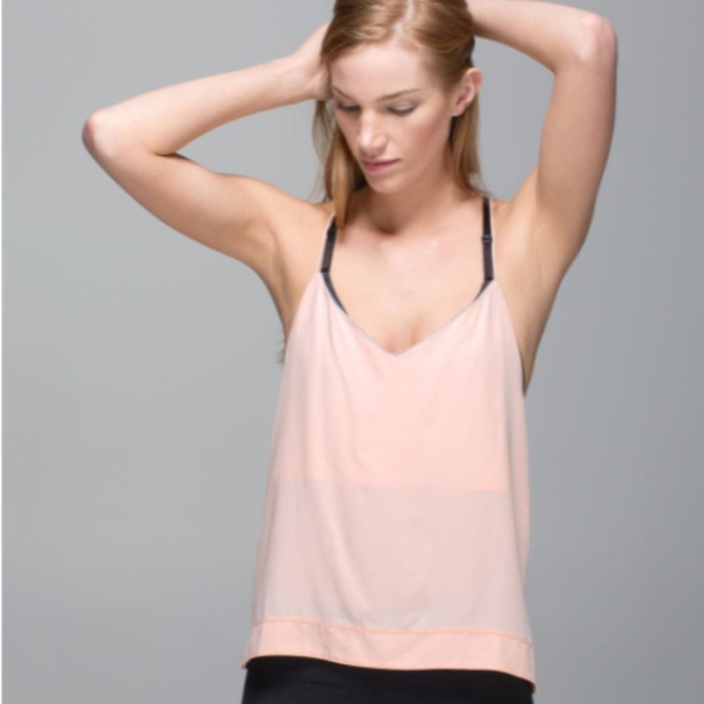 ***NWT Lululemon Wake & Flow Camisole (Butter Pink)***